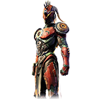 Conjunto Golpe Mortal no Free Fire - item Mítico