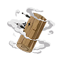 Skin de habilidade: Jutsu Substituição no Free Fire - item Mítico