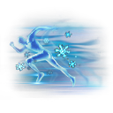 Skin de Habilidade: Disparo Gelado no Free Fire - item Épico