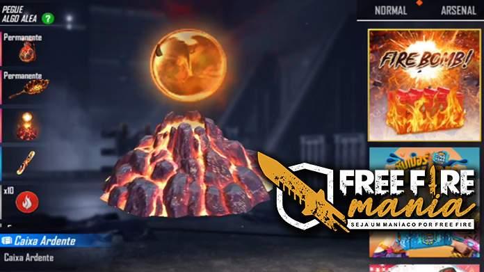 Burning Box on Free Fire