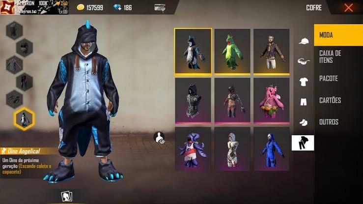 Dino Angelical Free Fire