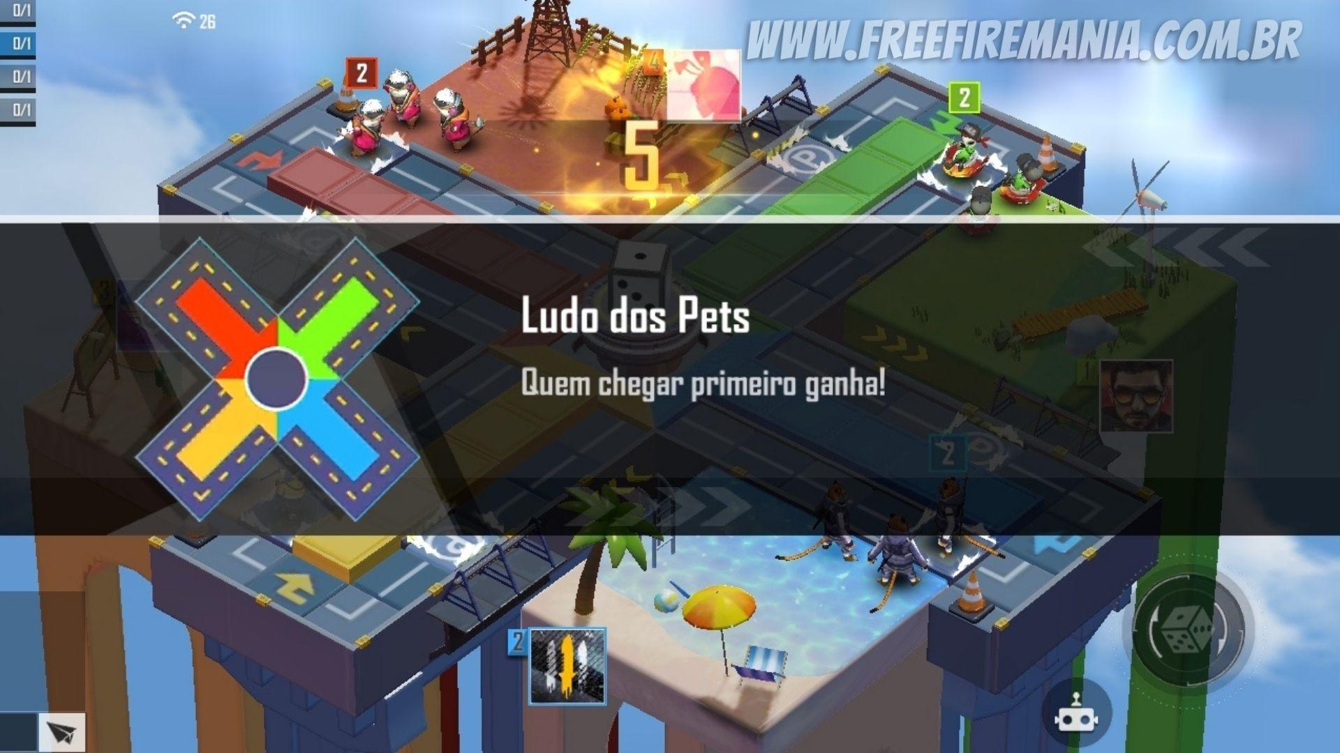 Pet Ludo Free Fire: como jogar novo modo, free fire