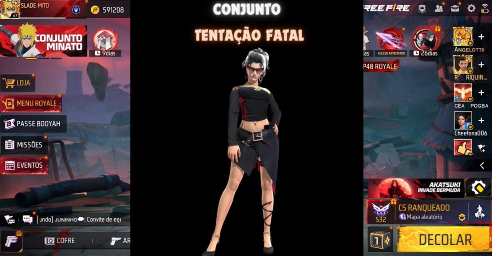 CODIGUIN FF Atração Fatal