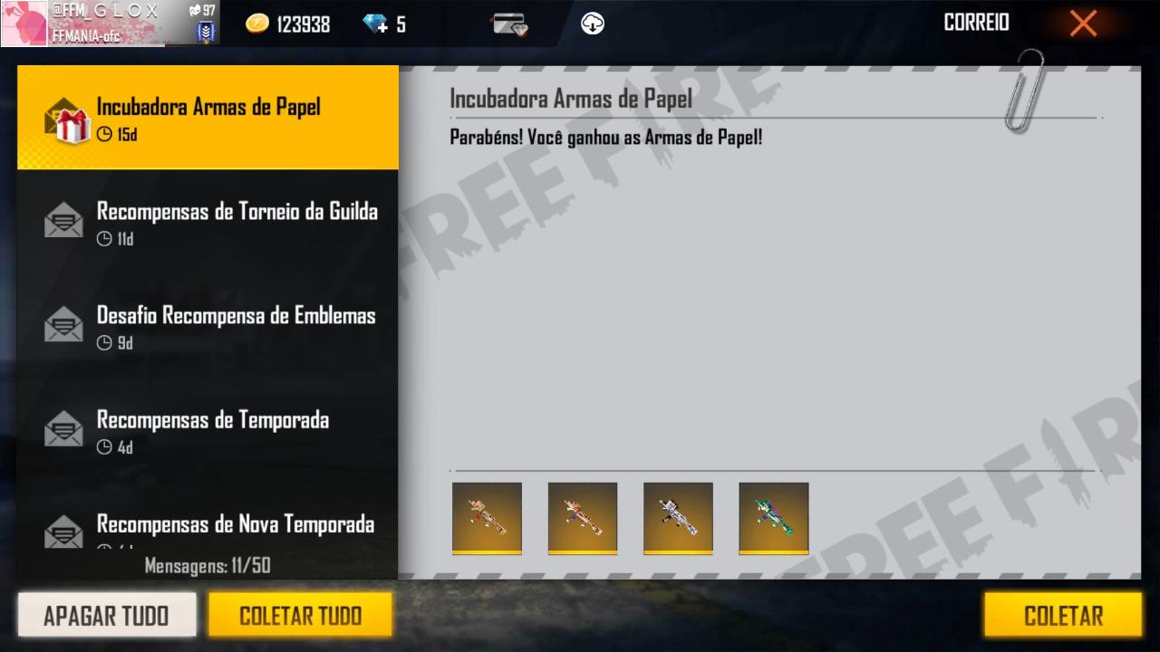 Free Fire Mania on X: 🔥🔥 CODIGUIN FF: código do Free Fire é