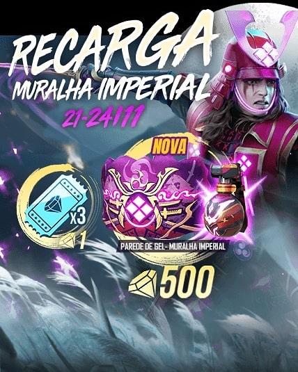 Parede de Gel Muralha Imperial Free Fire