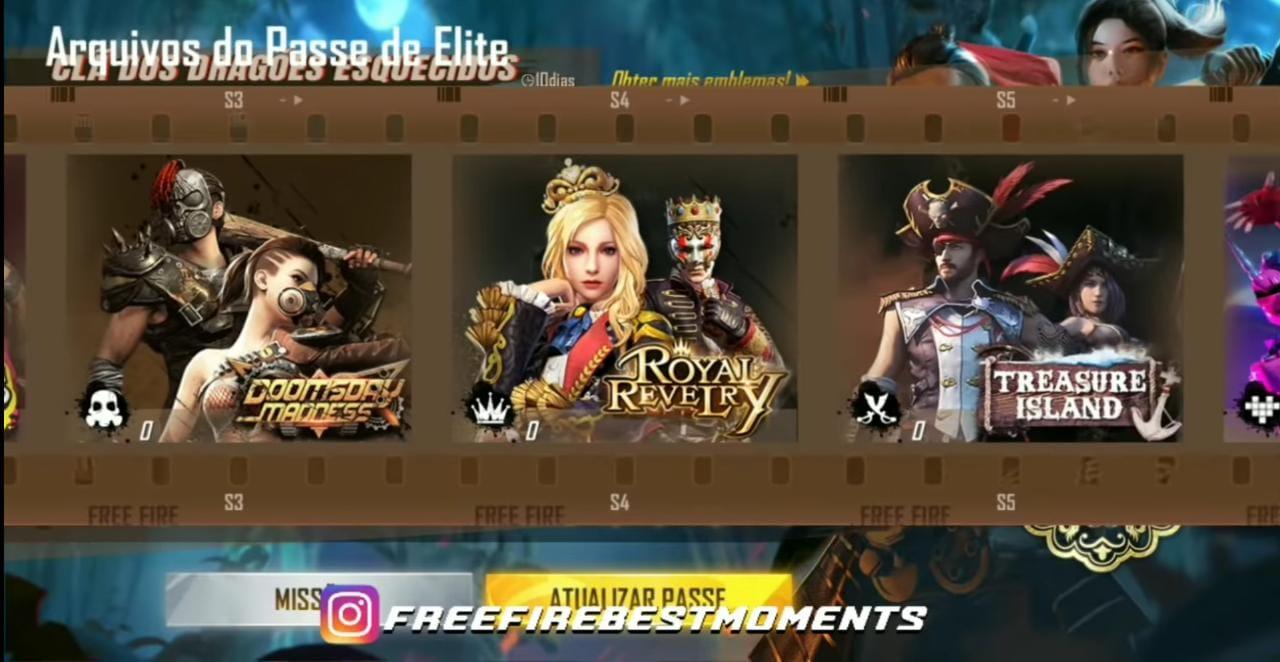 galeria de passes de elite