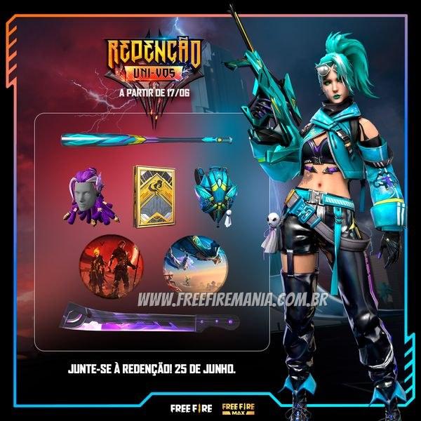 Garena Free Fire resgata códigos para 17 de junho de 2022: Receba