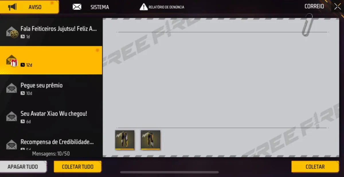 Bônus Angelical no Free Fire com diamantes extras