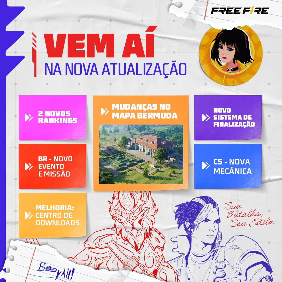 Notas de atualização do Free Fire OB41