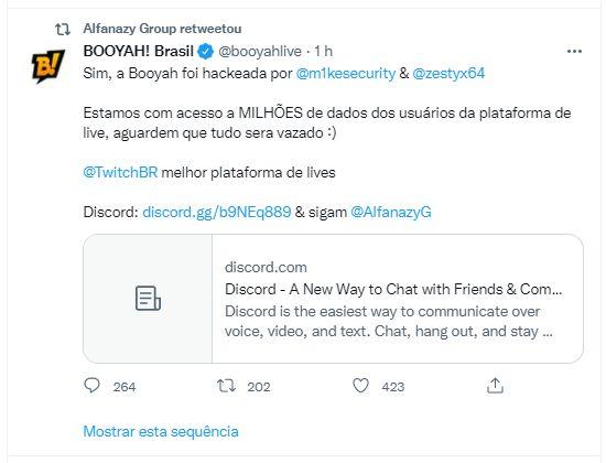 Free Fire: Twitter da BOOYAH é hackeado e invasores provocam LOUD