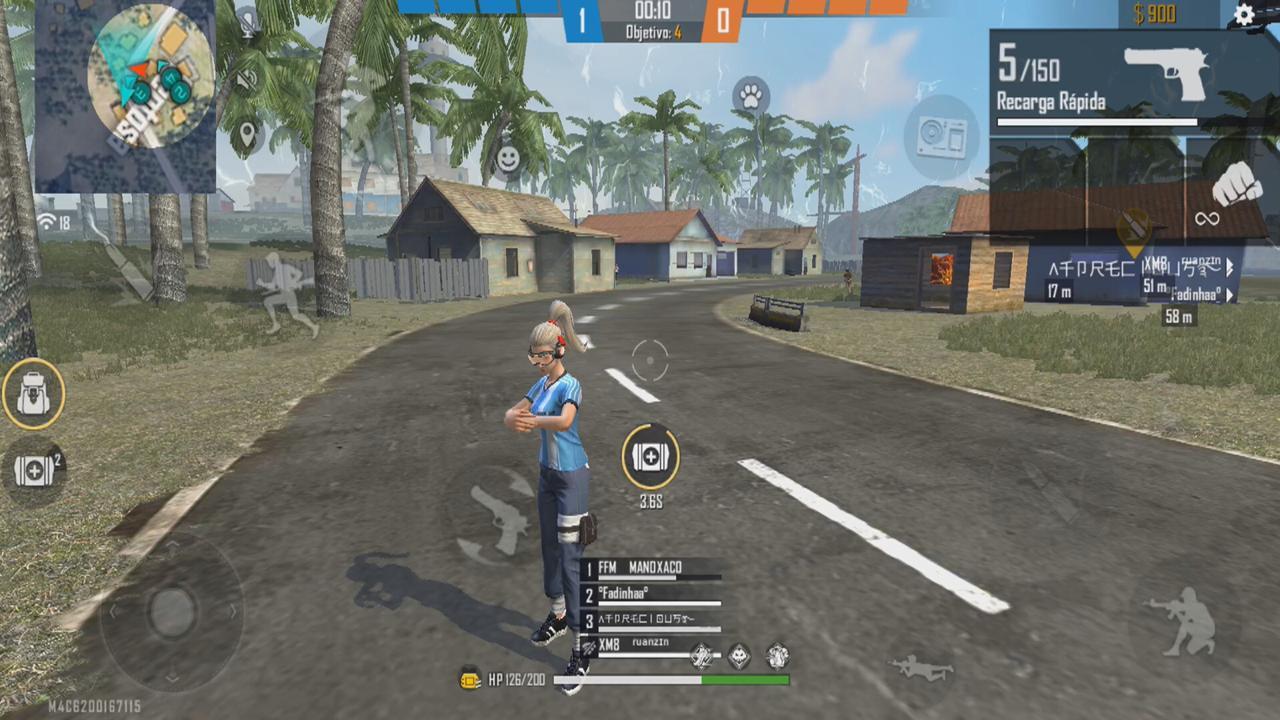 Emote Shot Free Fire