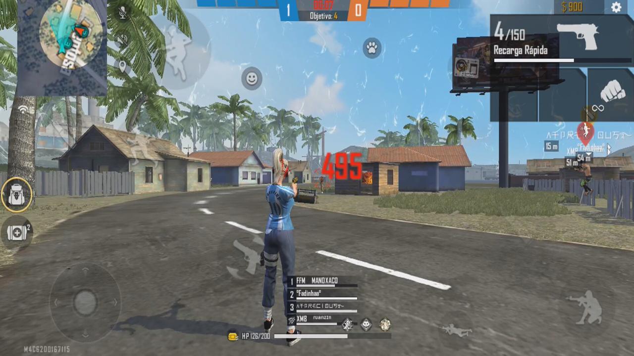 Emote Shot Free Fire