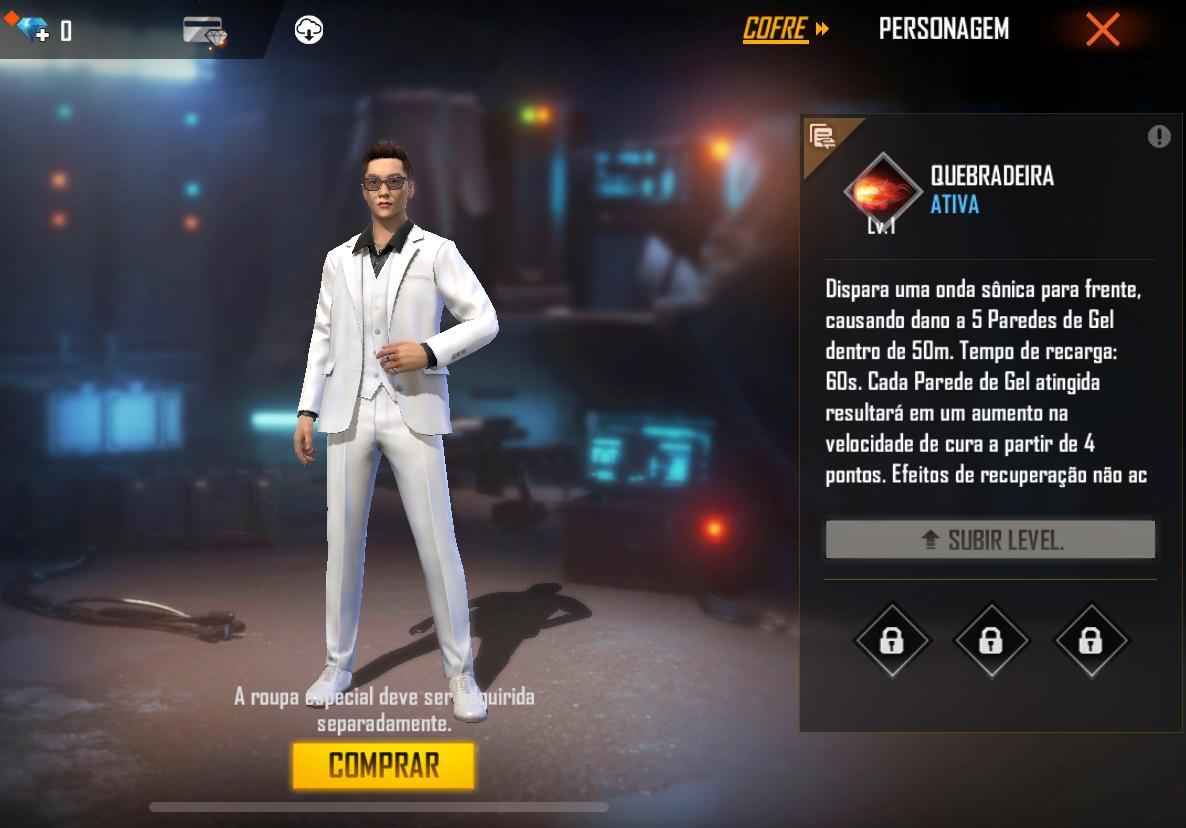 Free Fire: os 10 melhores personagens para jogar Contra Squad