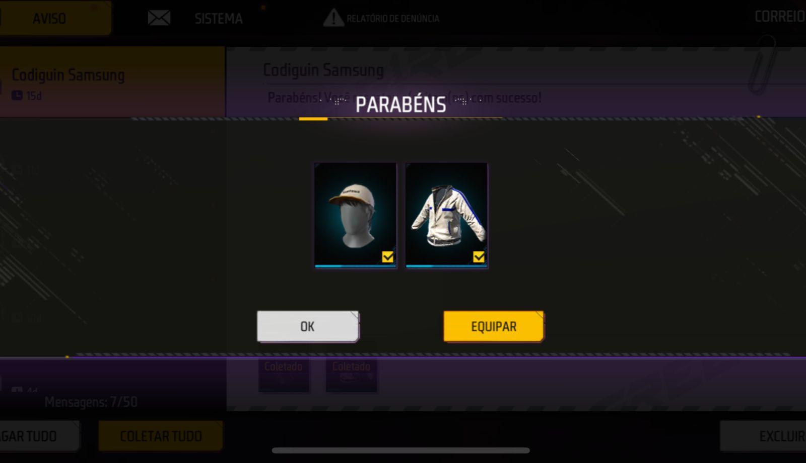 CODIGUIN FF Infinito Samsung