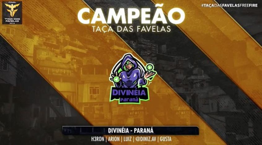 Taças da Favelas 2020 - Campeã