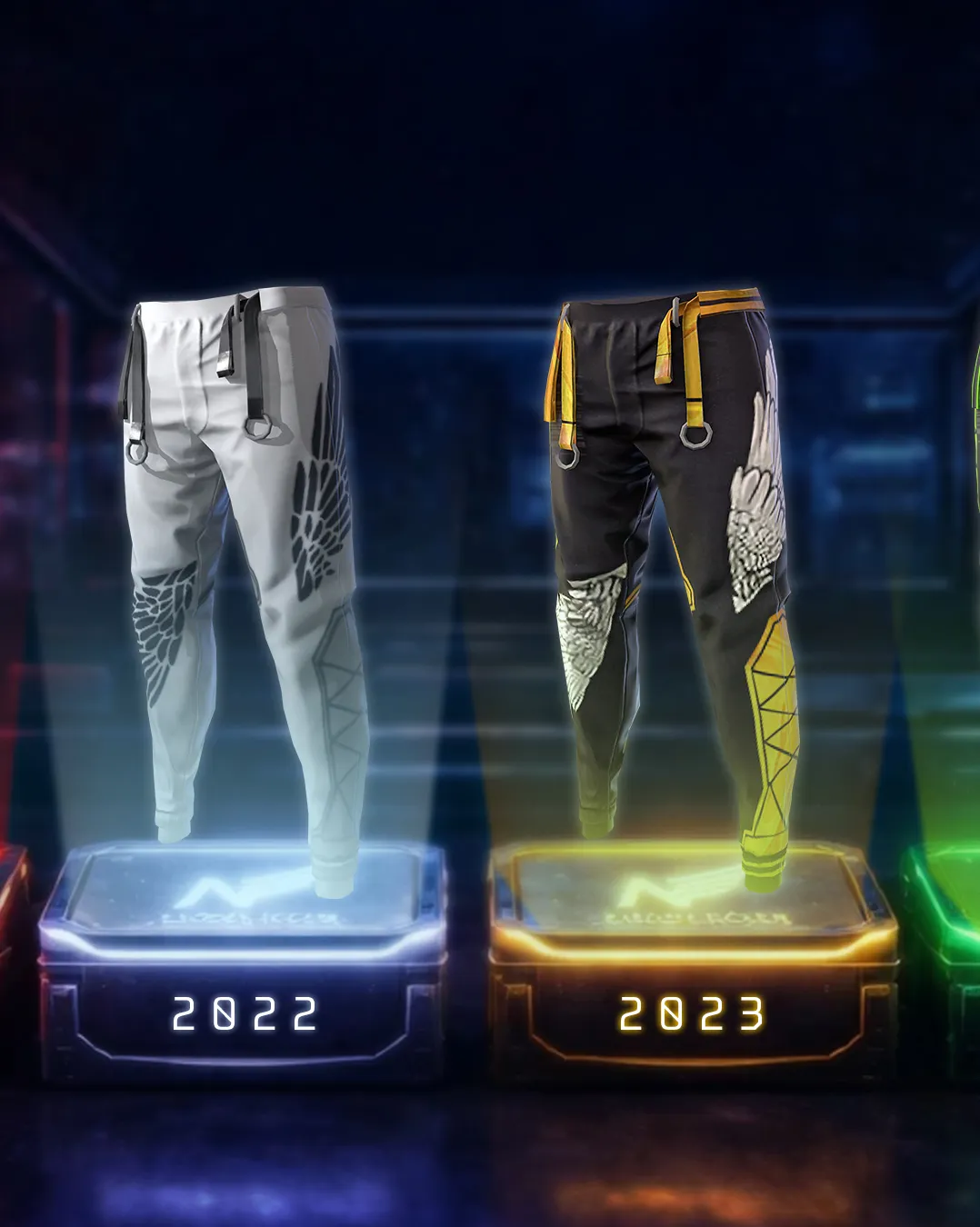 Calça Angelical Azul Free Fire