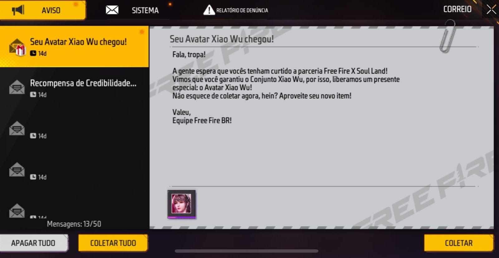 Free Fire x Soul Land