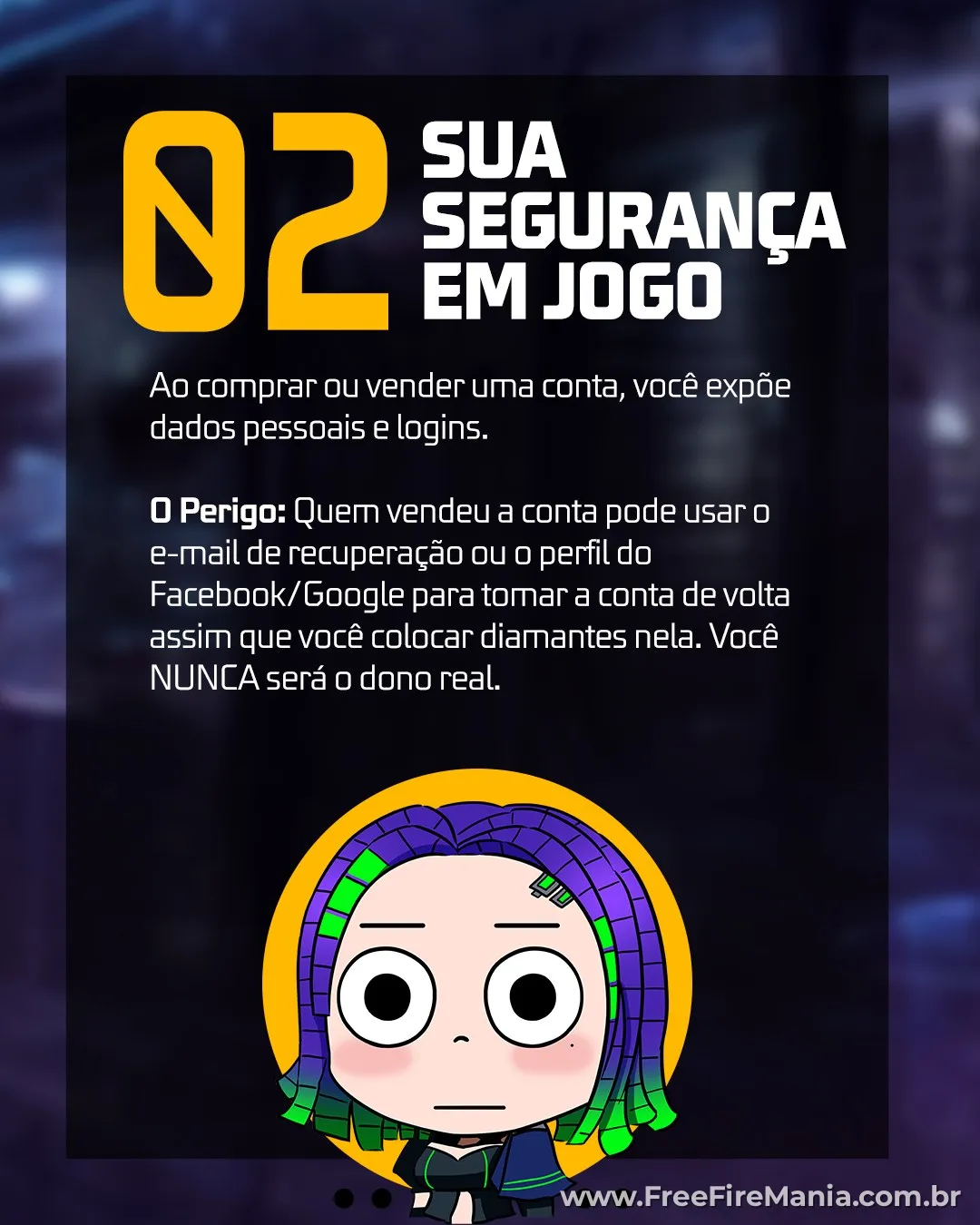 Conta Free Fire pode ser recuperada pelo dono original