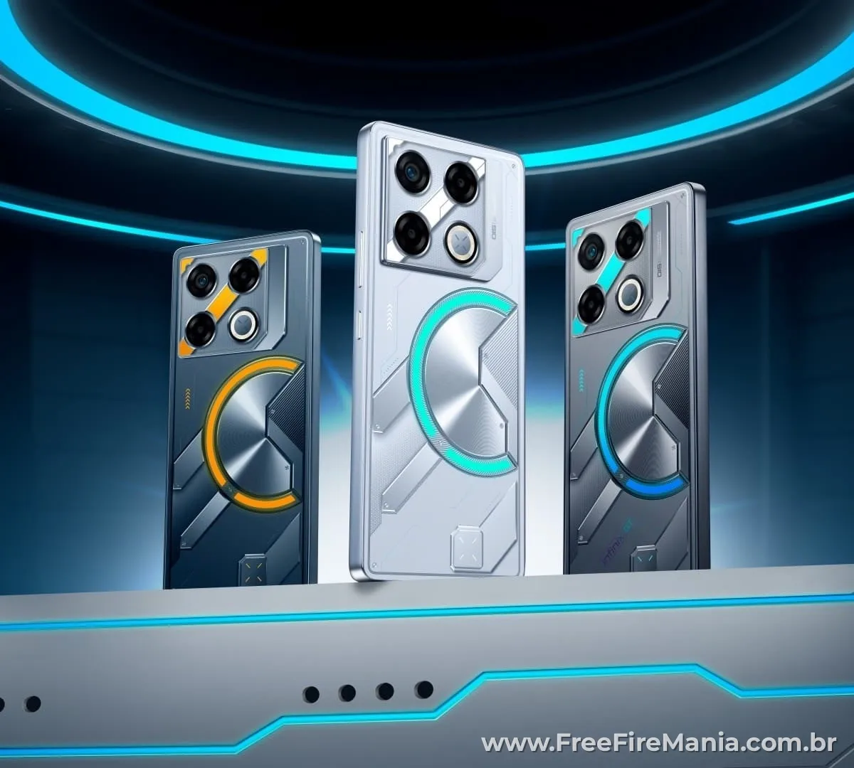 Parceria entre Infinix e Free Fire para a FFWS Brasil