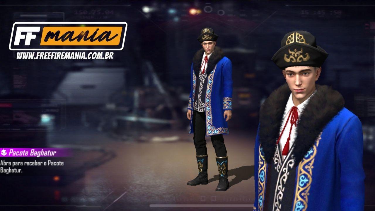 Pacote Bagathur Free Fire