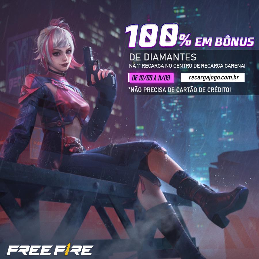 Free Fire: Recarga com 100% de Bônus - Blog Moedaz - Jogos
