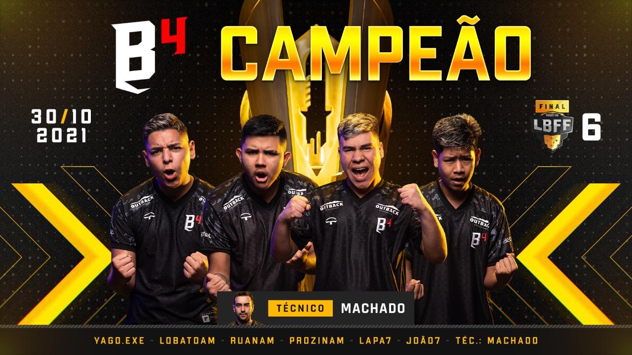 B4 campeã da LBFF 6