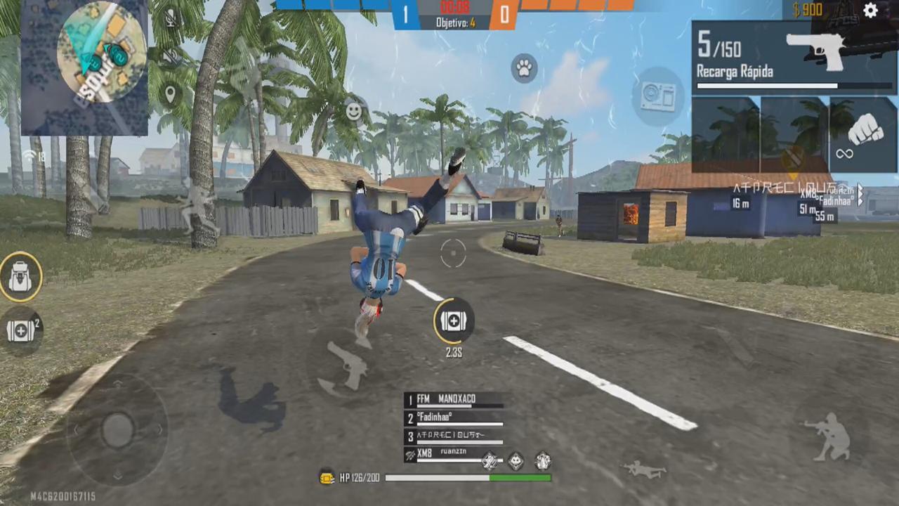 Emote Shot Free Fire