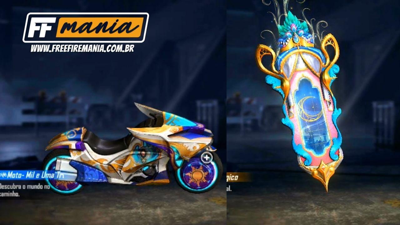 Itens passe de elite Free Fire Outubro 2021