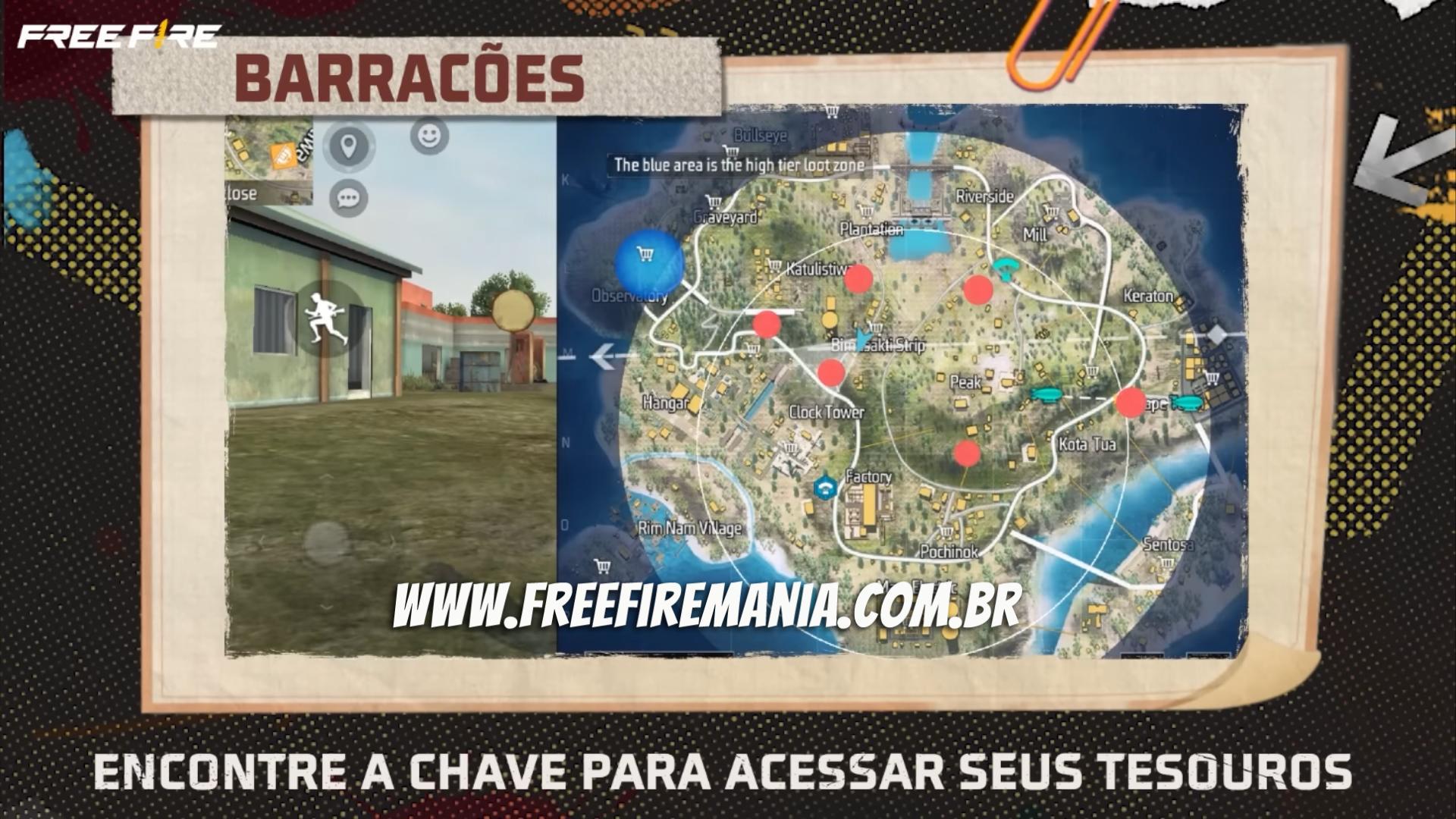 como abrir o barracão no free fire sem a chave