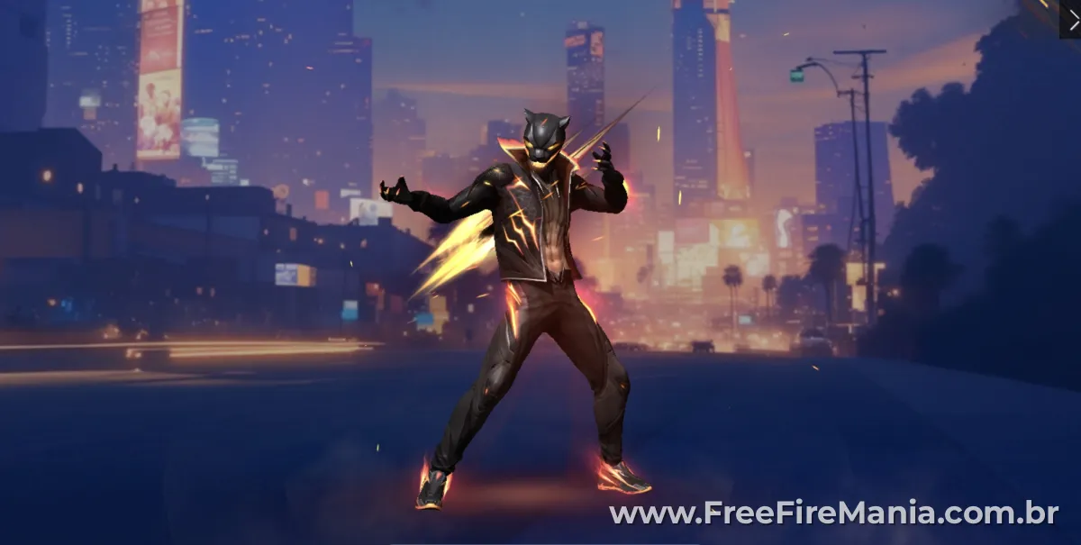 Itens Baile do Jaguar no Free Fire