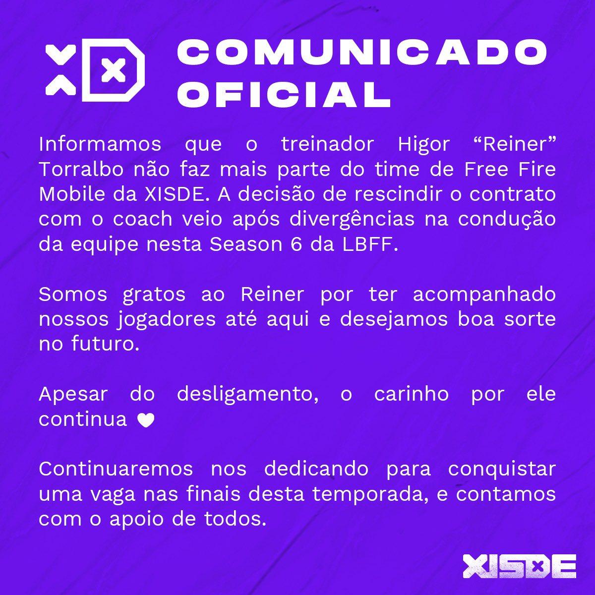 Comunicado Xisde