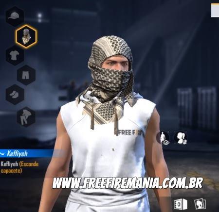 Lenço Keffiyeh Free Fire