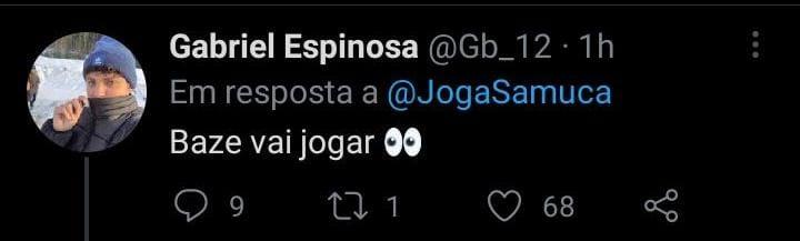 Gabriel "Gb" Espinosa confirmou a presença da Baze na Copa NFA.