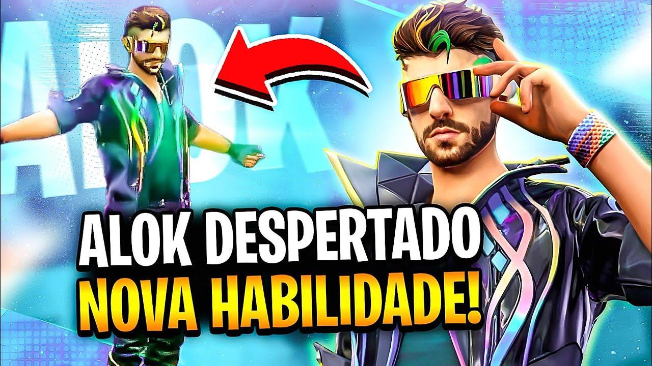 Free Fire X Homem Aranha, Alok Despertar, Chamar Amigo de Volta