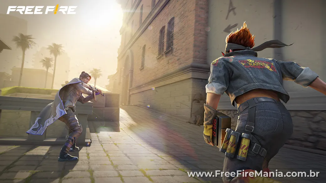 Aniquila&ccedil;&atilde;o no Free Fire eliminando squad inteiro