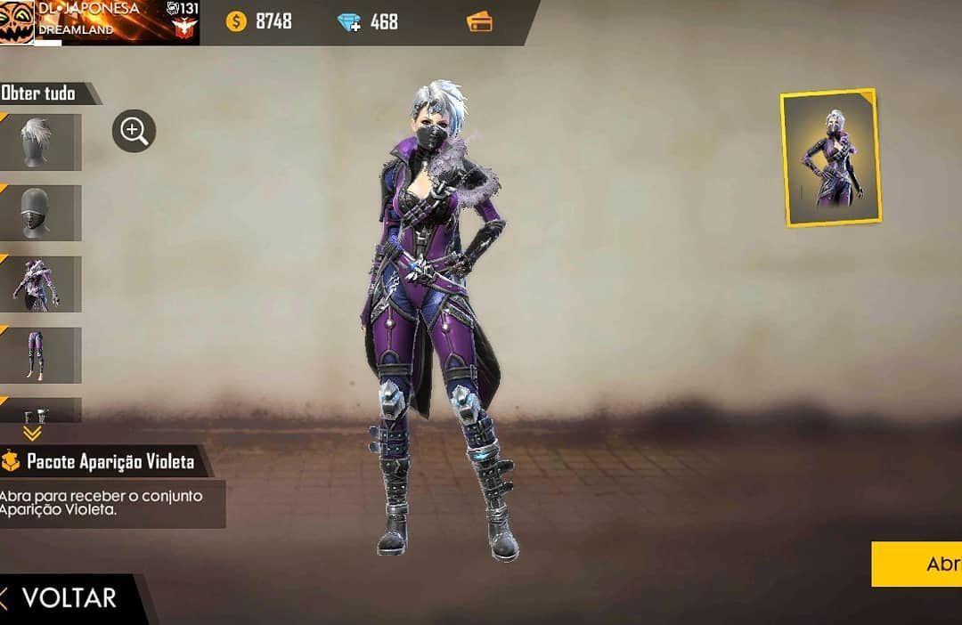 Free Fire: skin Gola Alta Preta retorna; veja como pegar, free fire