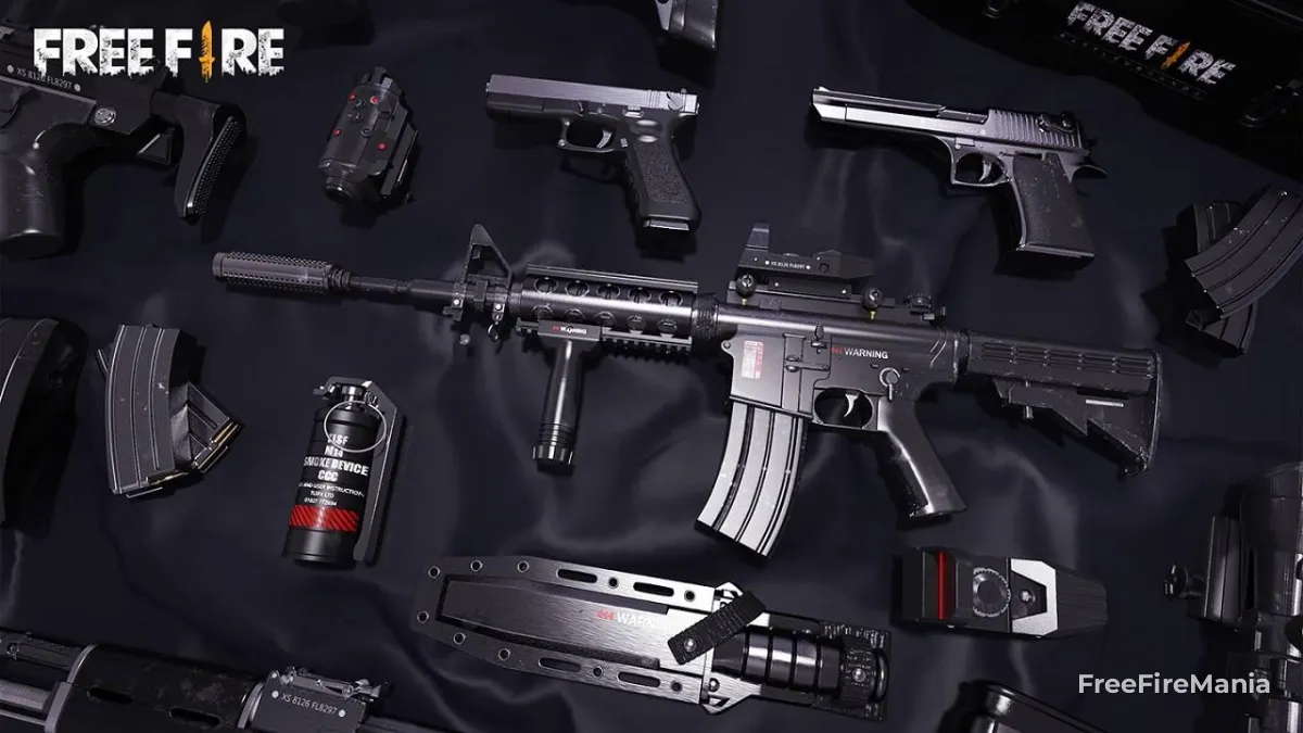 Armas mais usadas no Contra Squad do Free Fire em 2026