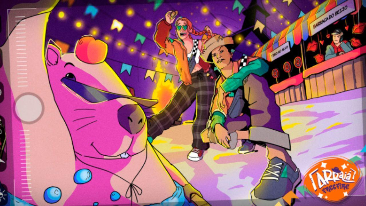 Arraiá Free Fire 2024 acontece de 7 a 24 de junho