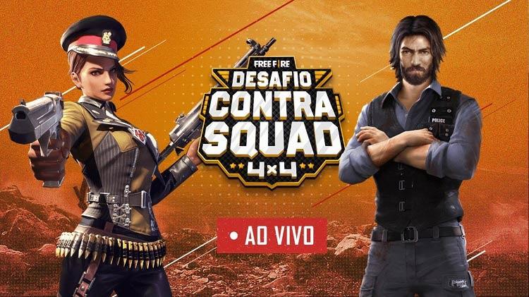 atualização free fire contra squad junho 2020