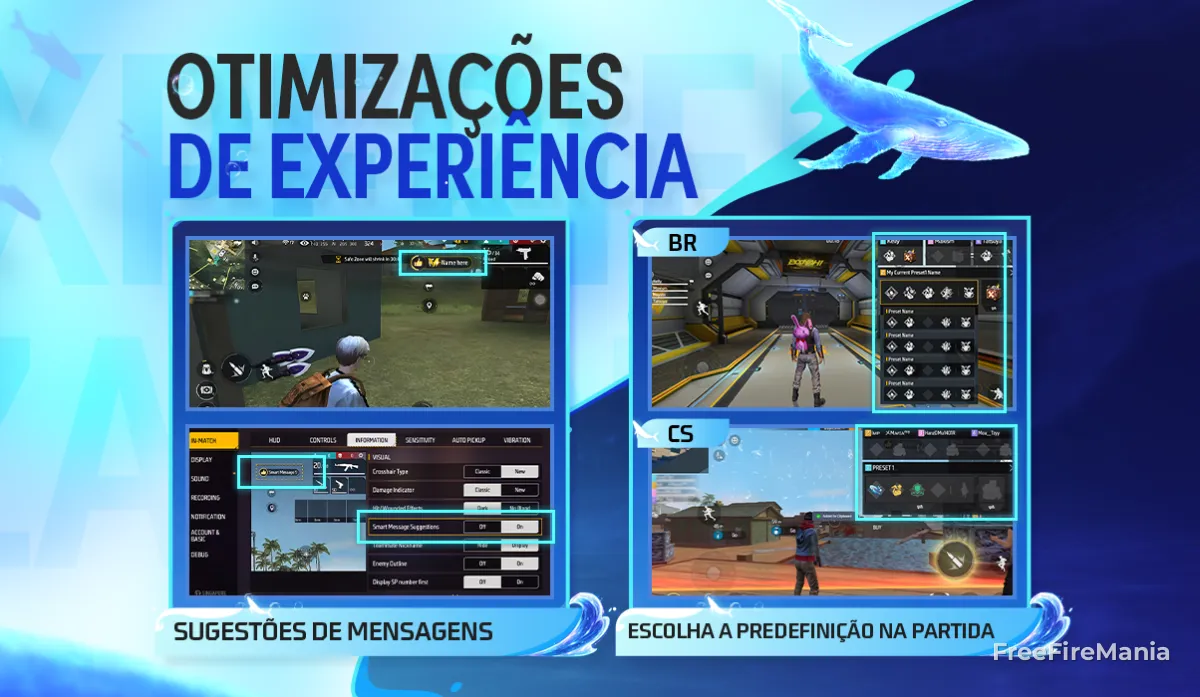 Mudanças dispositivos Free Fire atualização abril 2026