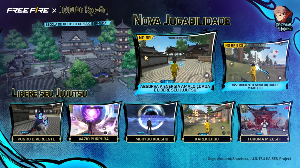 Atualização Free Fire janeiro de 2026