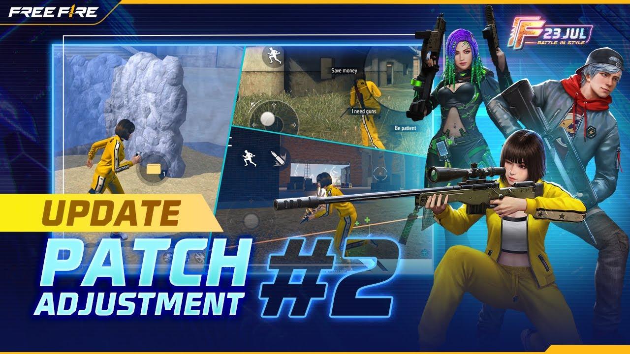 Free Fire :Battle in Style (July 23) update login screen [Video