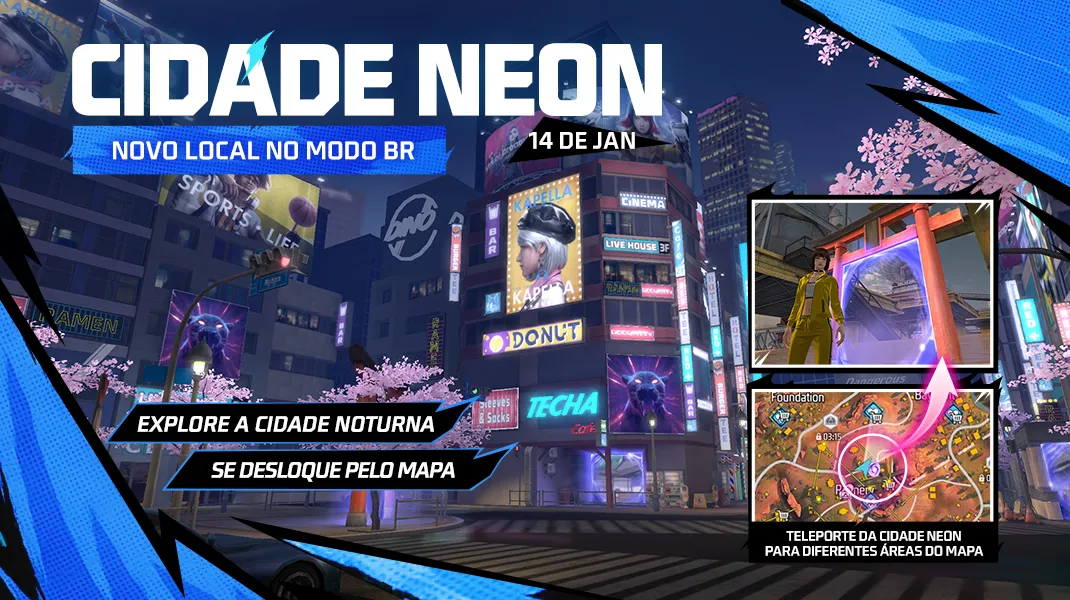 Atualização Free Fire janeiro 2026