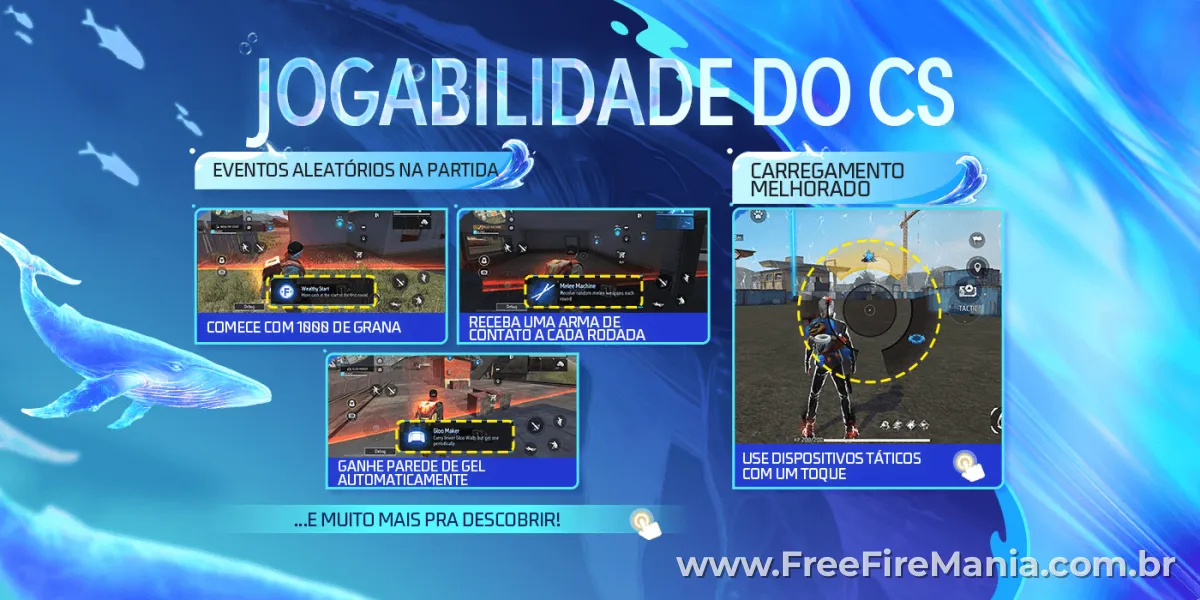Free Fire OB53 Contra Squad atualização