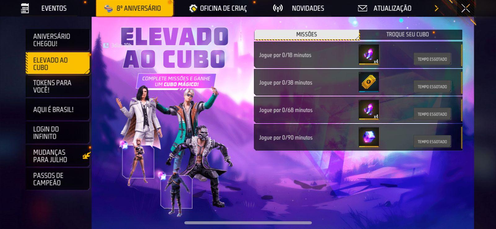 Evento cubo mágico 
