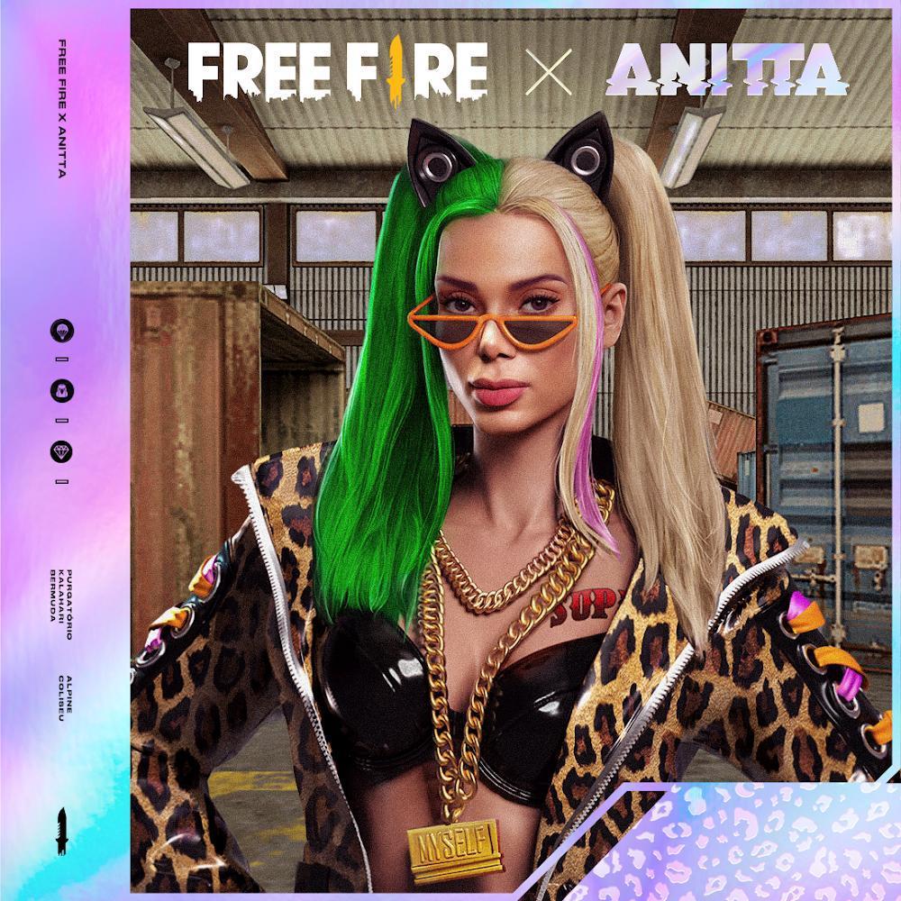 Anitta no Free Fire