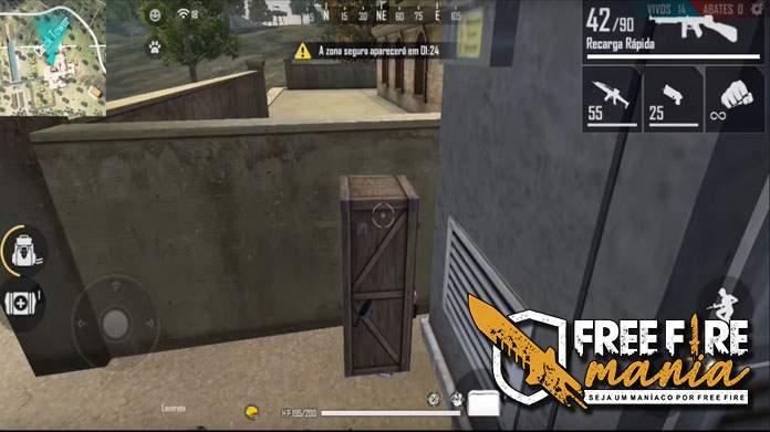 caixa camuflada: o novo jeito de se esconder no free fire - 01
