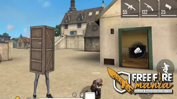 caixa camuflada: o novo jeito de se esconder no free fire - 02