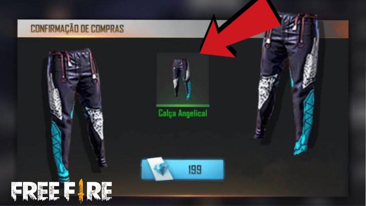 Calça Angelical Free Fire