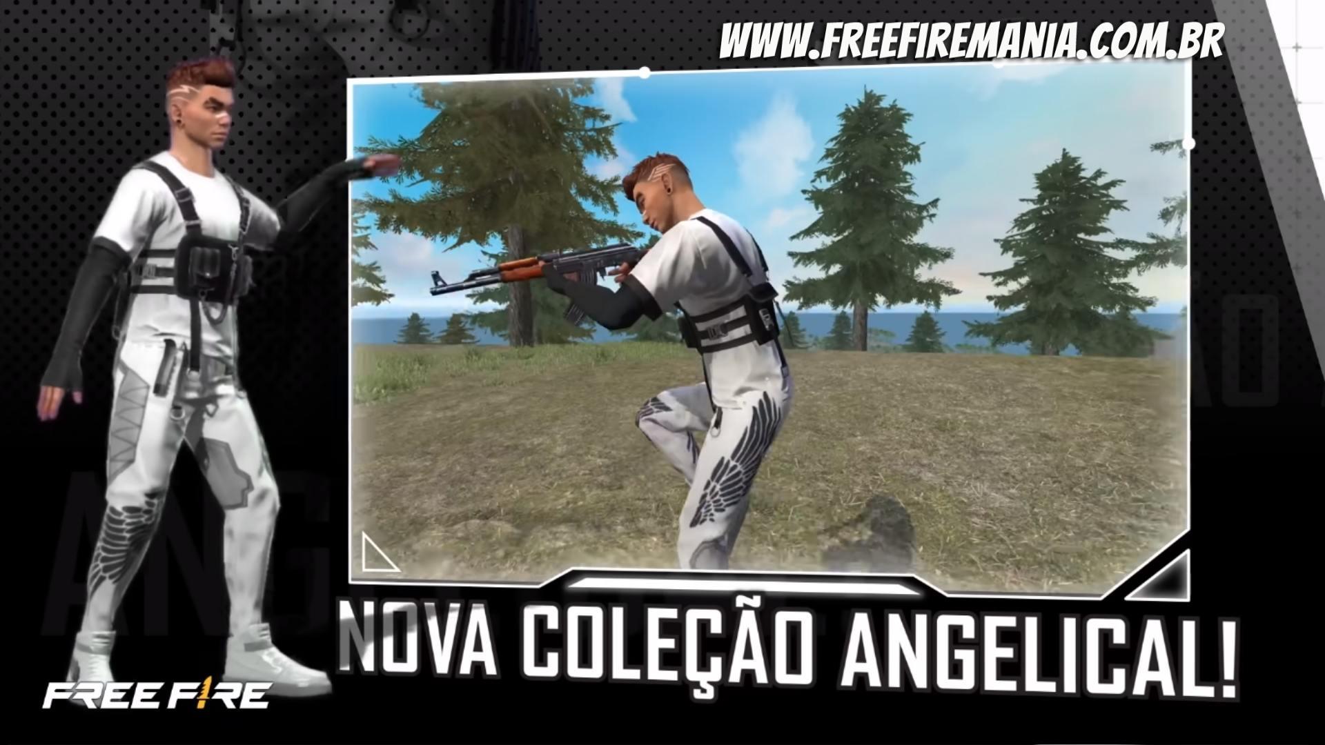 Free Fire - Como conseguir a Calça Angelical - Critical Hits